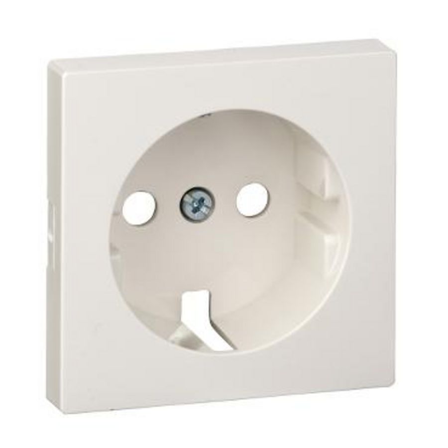 Centraalplaat voor contactdoos Polarwit Systeem M