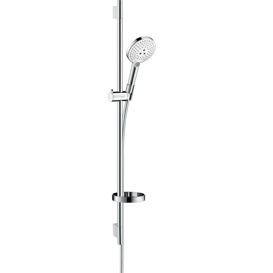 Raindance Select S 120 / UnicaaeS Puro Set 90 cm wit/chroom