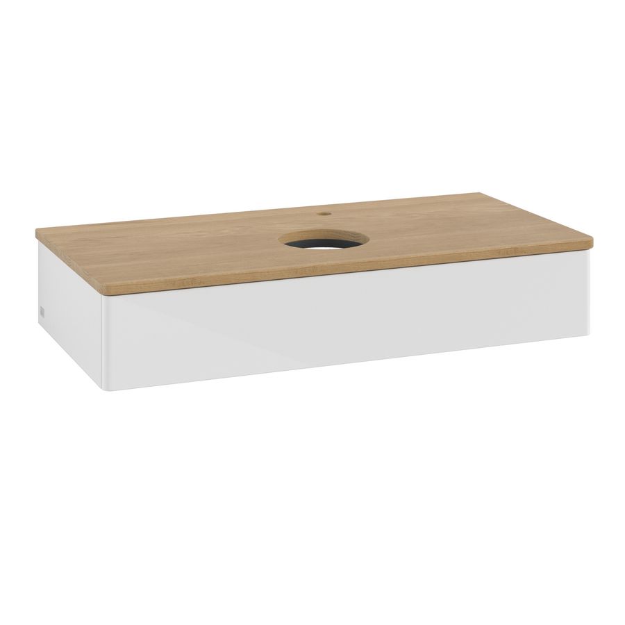 Wastafelonderkast Antao 1000x190x500mm G.White.L K09051GF