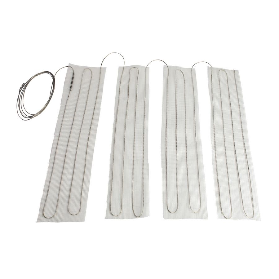 Trapverwarming voor dunne opbouw op maat breedte 25cm