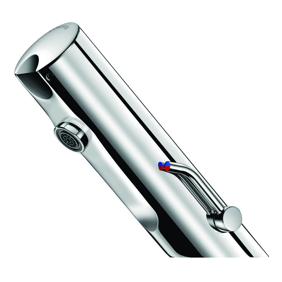 Wastafelmengkraan F3/8" 230/6V inbouw aansl. 490100LH