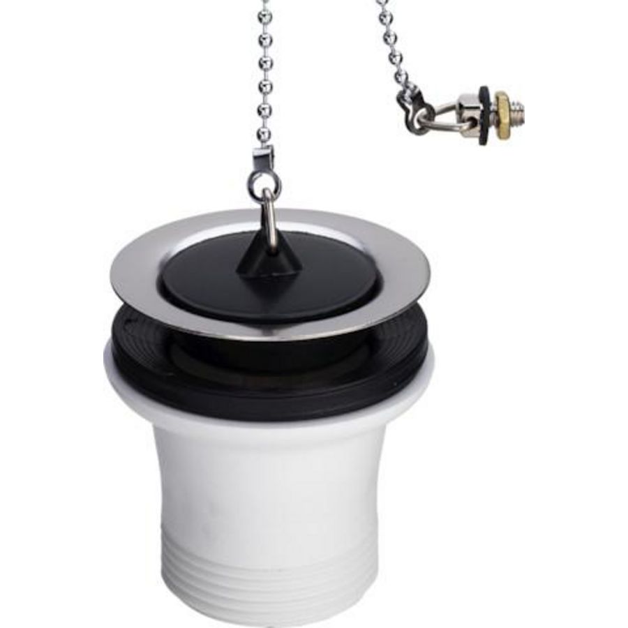 Afvoerplug Spec. 1 1/2x70 kunststof/wit 762251-109233