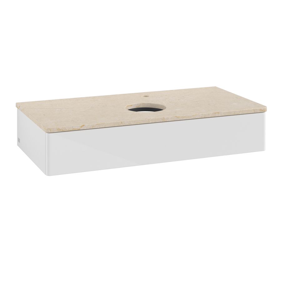 Wastafelonderkast Antao 1000x190x500mm G.White.L K09053GF