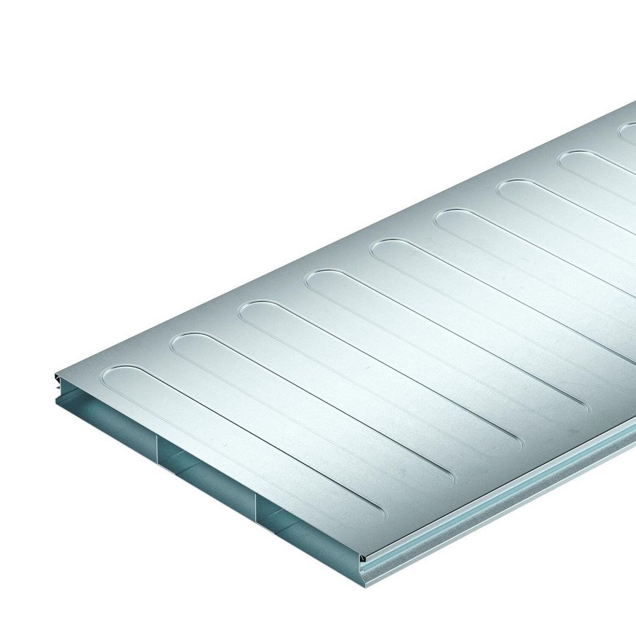 Lengte a 2m. Ondervloerkanaal 2-delig 3-voudig 2000x350x28