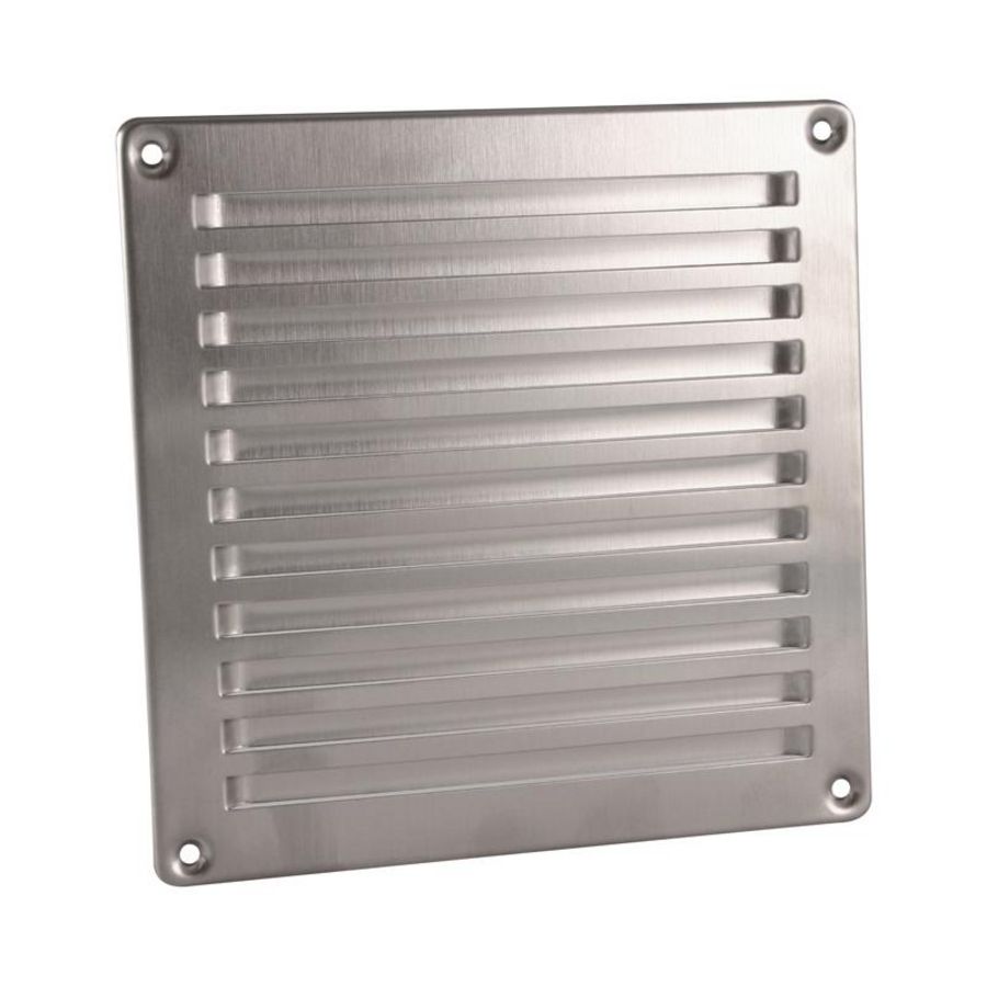 RVS ventilatierooster In-Line 250x200mm