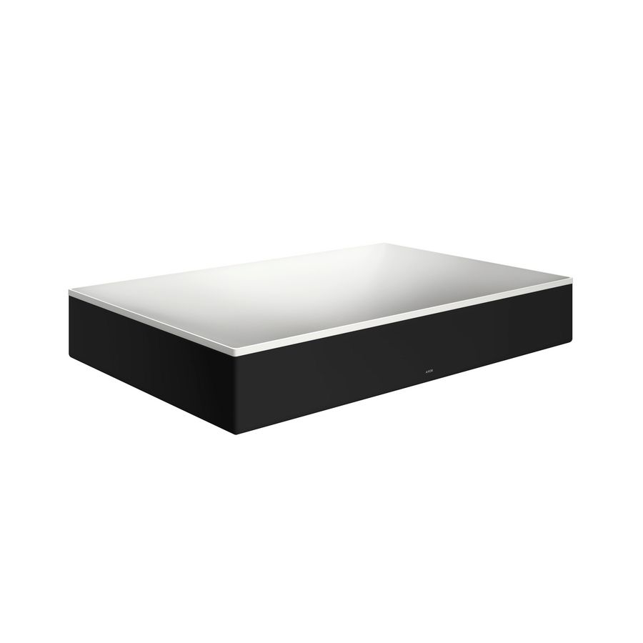 AXOR Suite B&B opzetwastafel 600x400mm zonder kraangat zonder overloop mat zwart
