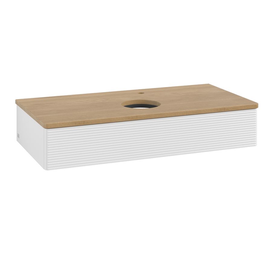 Wastafelonderkast Antao 1000x190x500mm G.White.L K09151GF