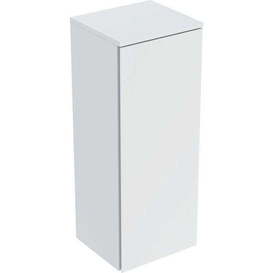 Half hoge kast 1 deur: 33x85x29.7cm wit / gelakt zijdemat