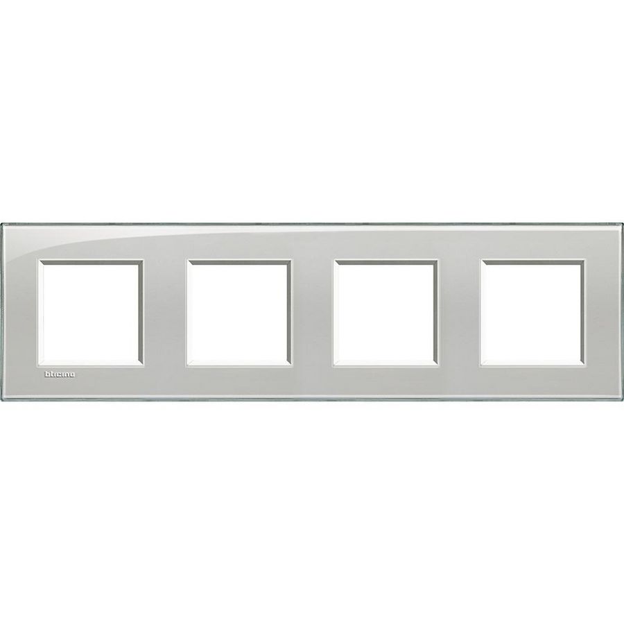 Afdekraam rechthoekig cold grey 4x2 m Livinglight