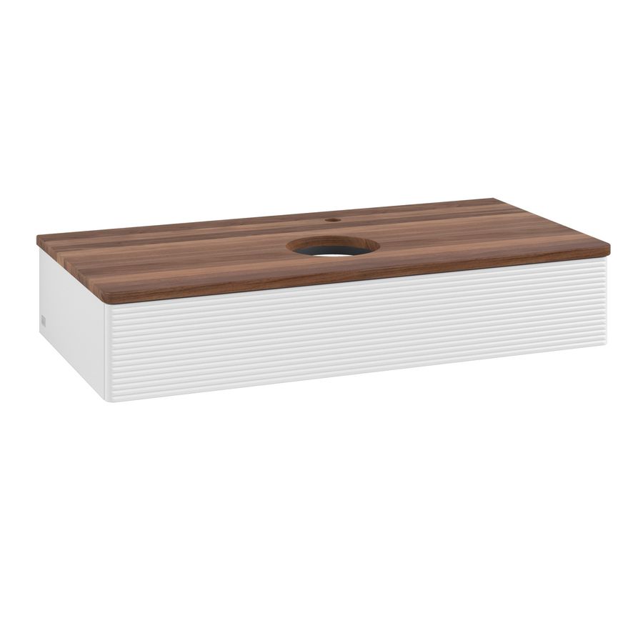Wastafelonderkast Antao 1000x190x500mm G.White.L K09152GF