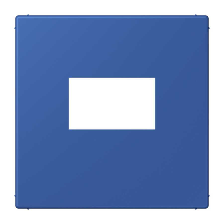 Afdekking tbv USB-lader USB15CA LC4320K blauw