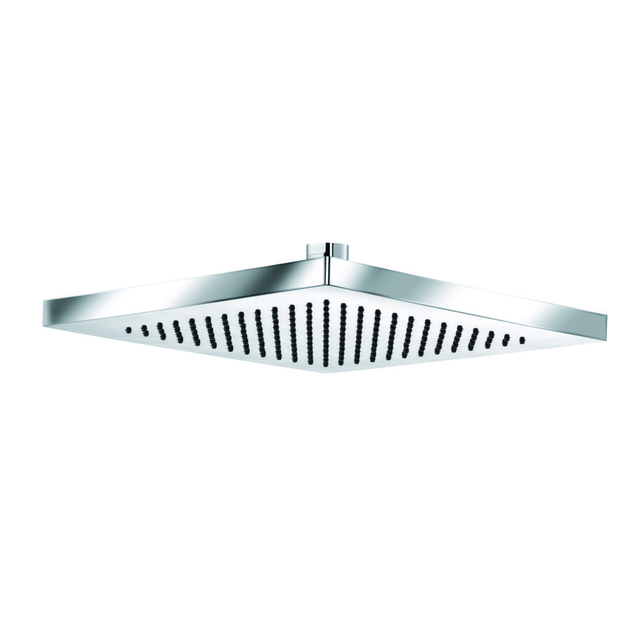 Hoofddouche A-QA  250mm vierkant chroom 6653105-00
