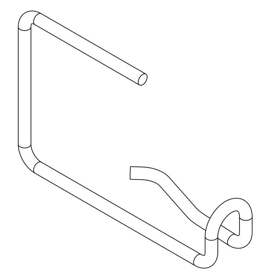 Toiletrolhouder voor TMA toiletsteunen wit