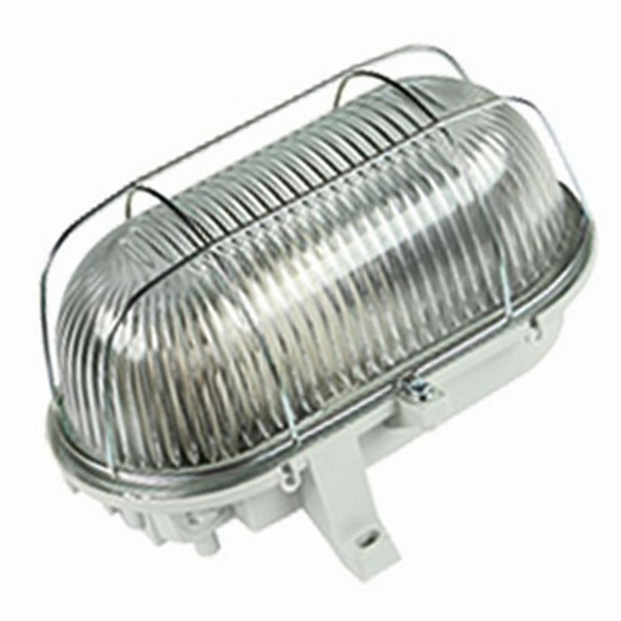 Bulleye draadkorf 100W/E27 grijs VVE=2