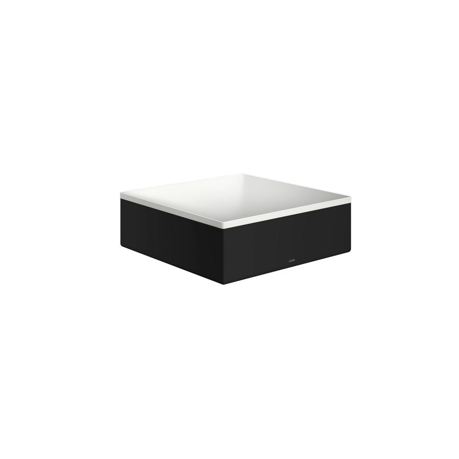 AXOR Suite B&B opzetwastafel 285x285mm zonder kraangat zonder overloop mat zwart