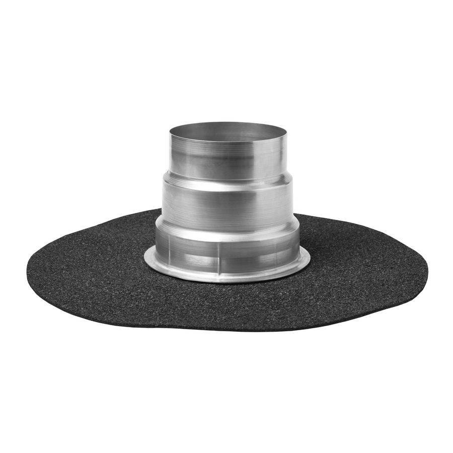 Plakplaat Prefab enkelwandig 138mm incl. Bitumen SBS rondel