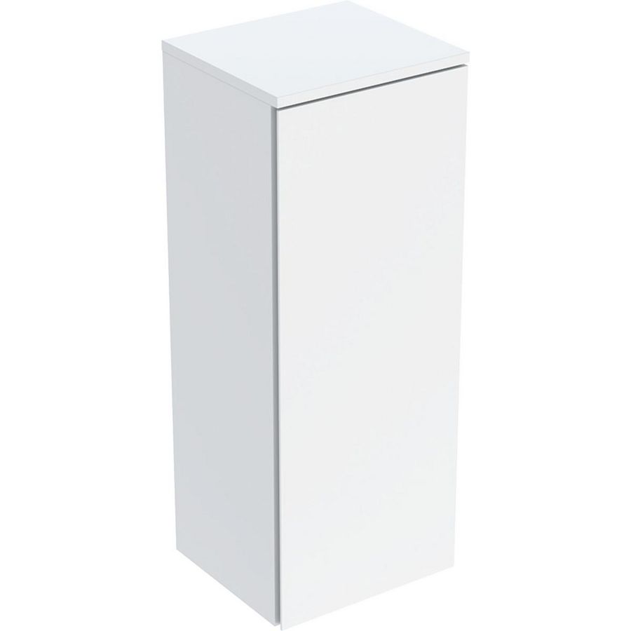 Half hoge kast 1 deur: 33x85x29.7cm wit / gelakt zijdeglans