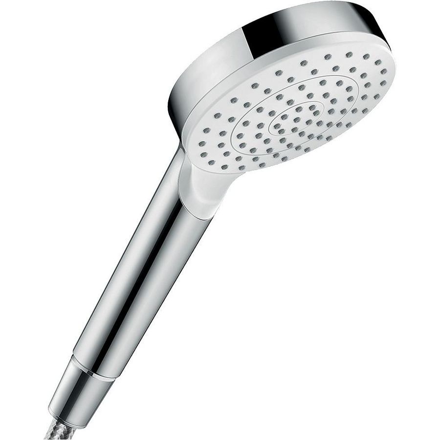 Crometta 1 straalsoort handdouche EcoSmart 9l/min. wit/chroom