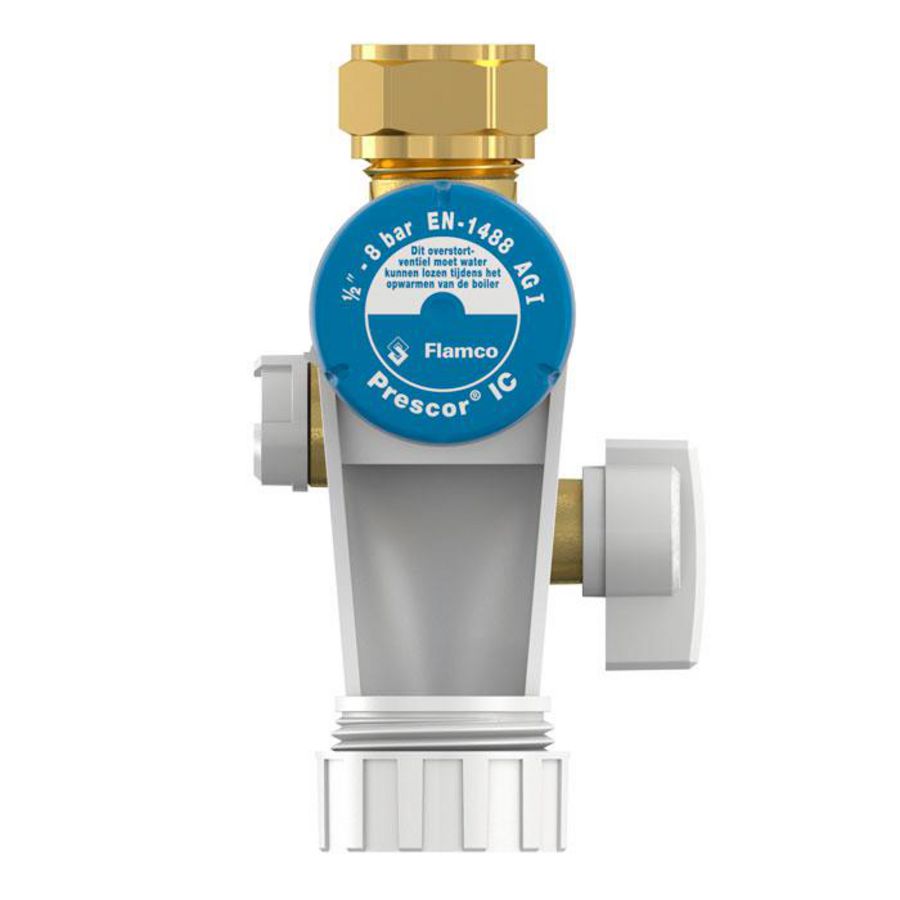 Inlaatcombinatie Prescor Compression IC 1/2" 6bar