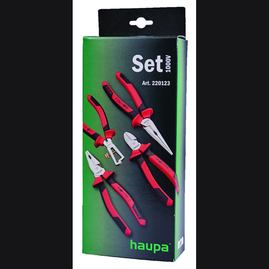 Tangenset 4-delig VDE 1000V