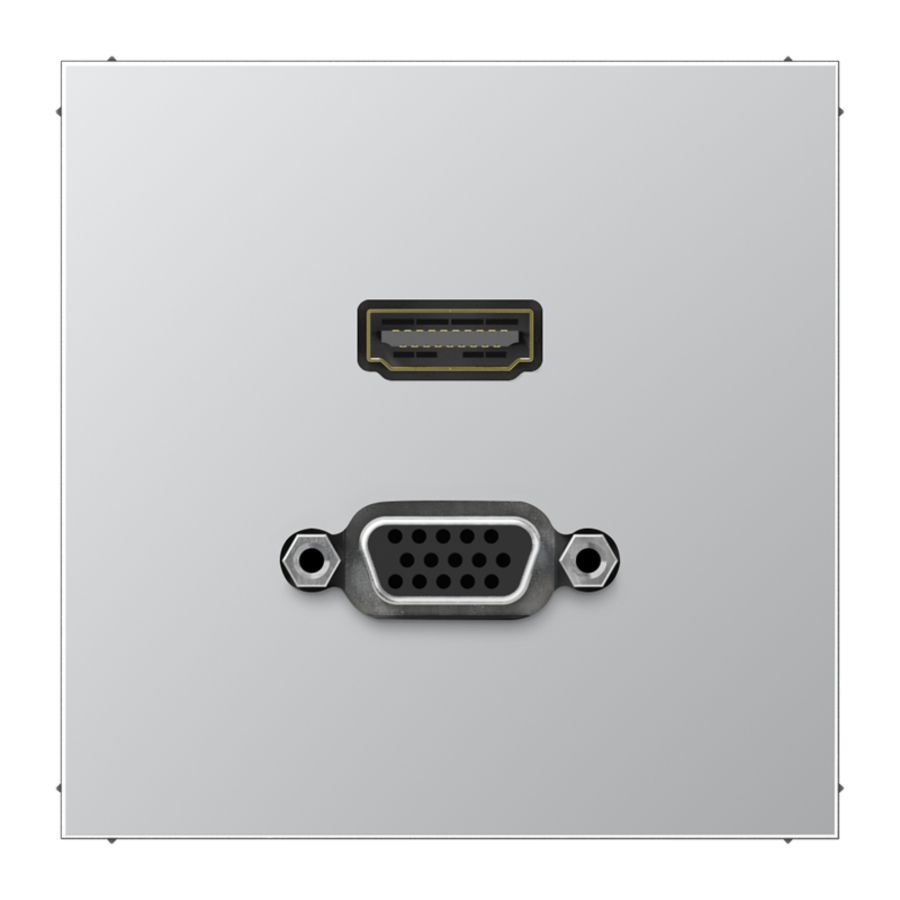 Afdekking aluminium voor HDMI/VGA LS