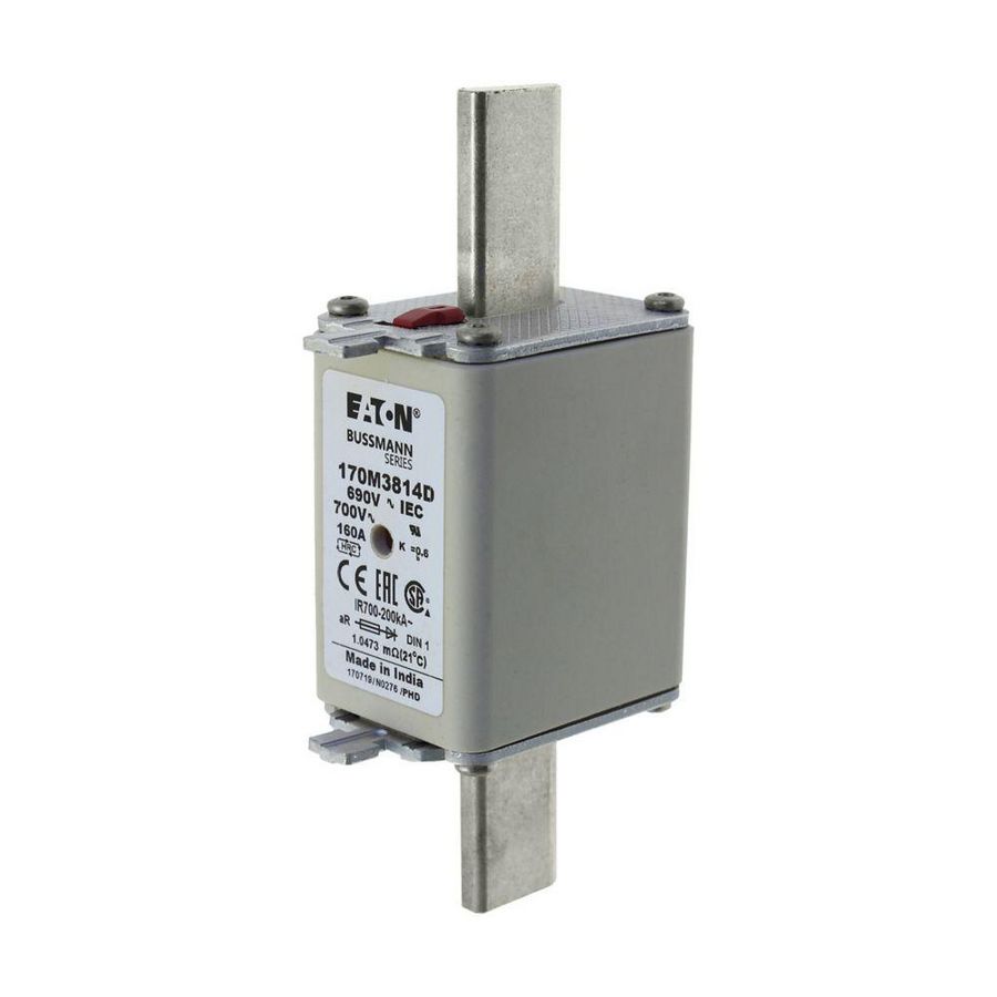 Zekering hoge snelheid 160A AC 690V 200kA 1 aR IEC VVE=6