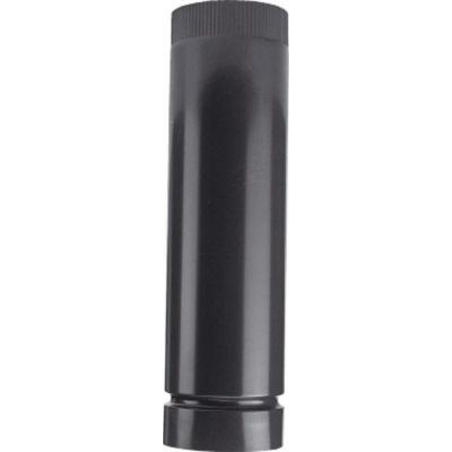 Verlengpijp bovendaks 60/120 L=250 zwart