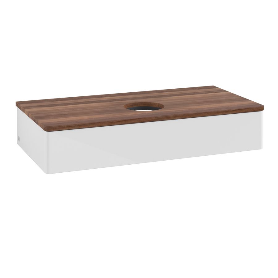 Wastafelonderkast Antao 1000x190x500mm G.White.L L09012GF