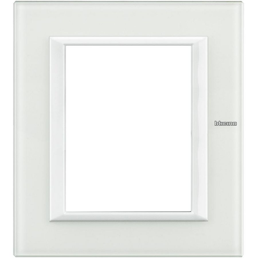 Afdekraam White Glas recht 3 + 3 modulen Axolute