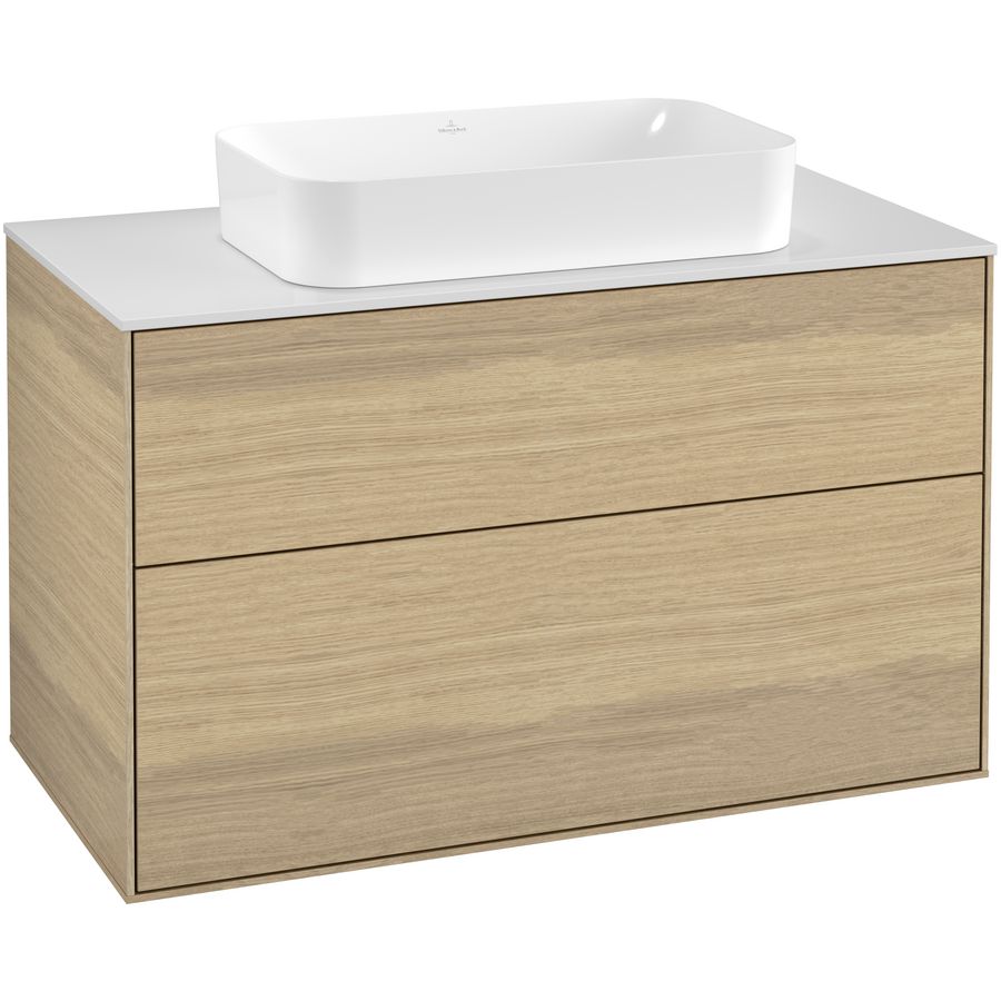Wastafelonderkast Finion 1000x603x501mm Oak Veneer G23100PC