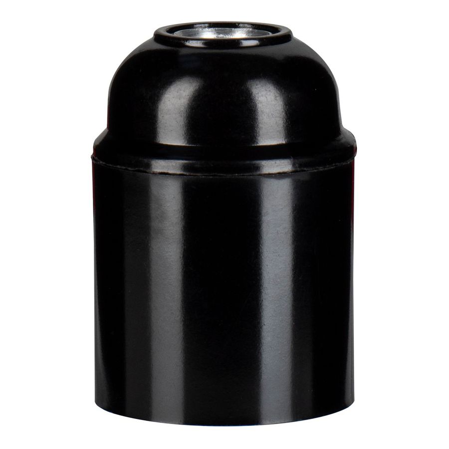 Lamphouder Bakelite plain E27 zwart VVE=10