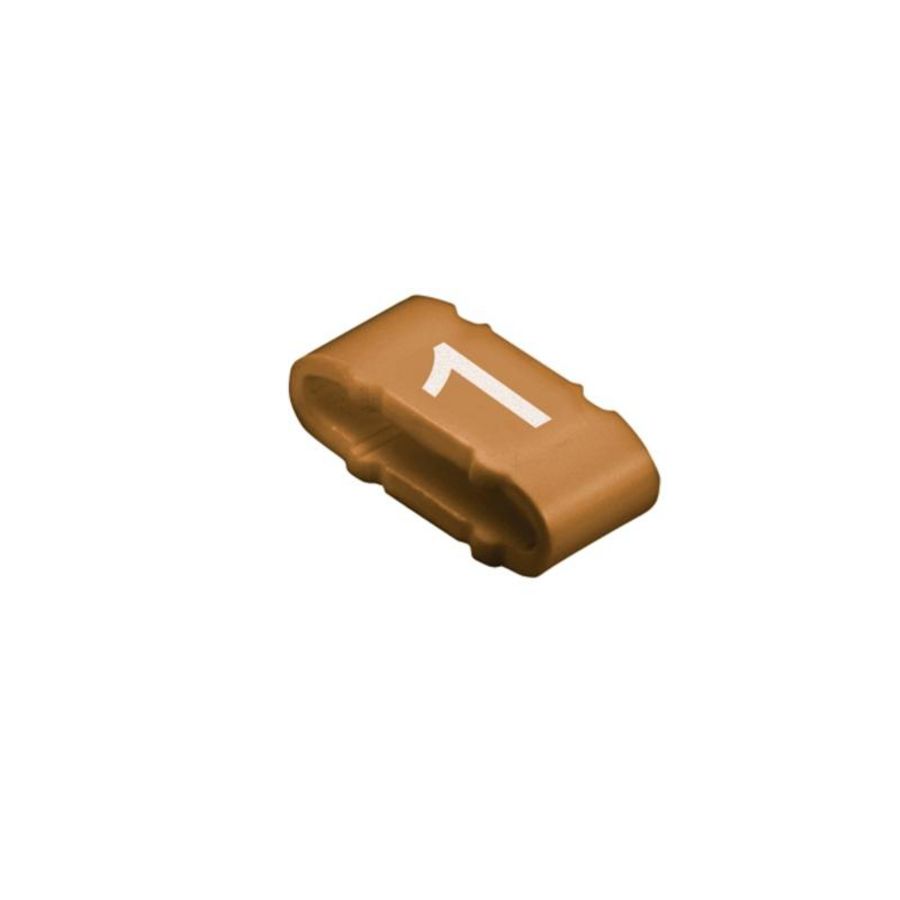 Kabelcoderingsyst. bruin geleider O.D.10-317mm PVC VVE=100