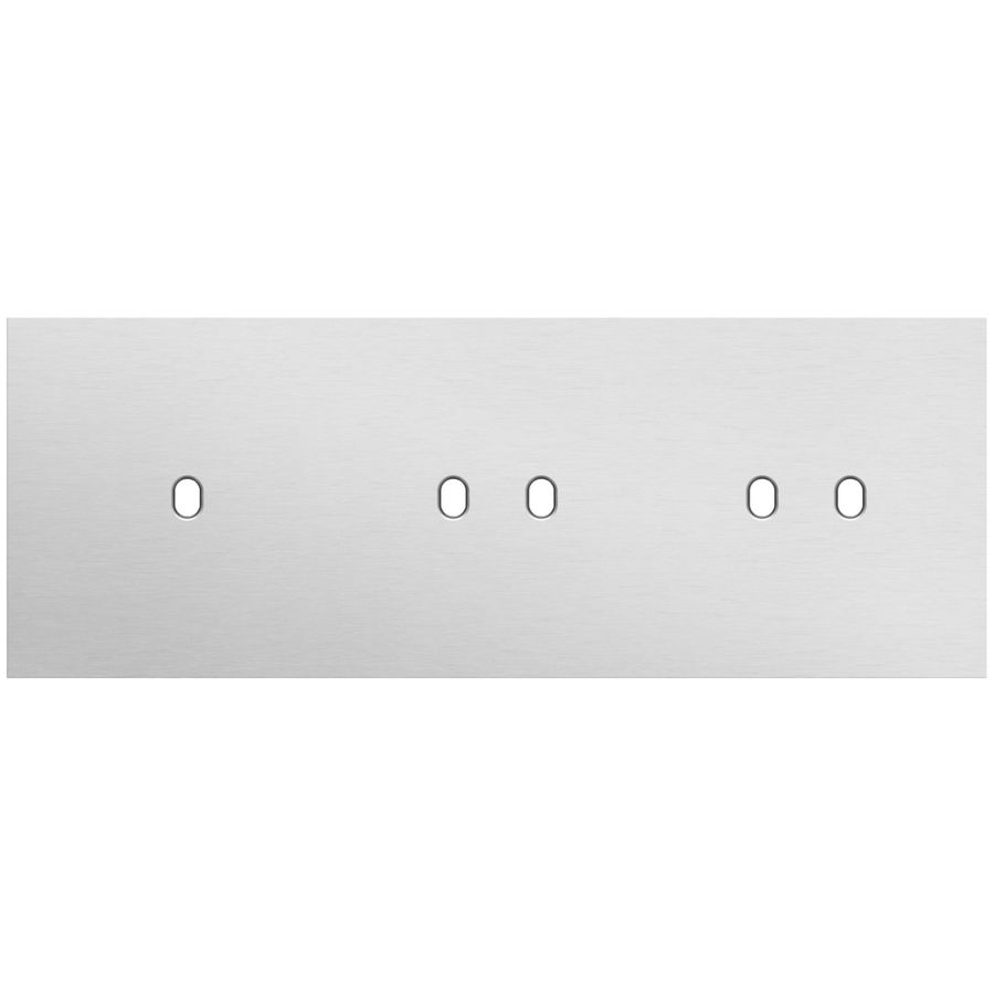 Afdekplaat 3-voud horiz. 71mm centerafst. 155-57703