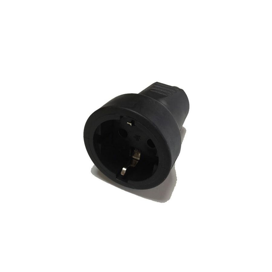 Contrasteker O rubber RA zwart