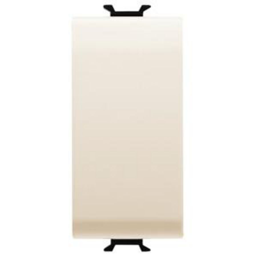 DRUKKNOP 1P 250 Vac-NO 16 A-NEUTRAAL-1 MODULE-IVOOR VVE=12