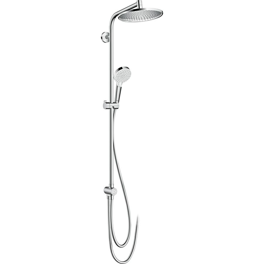 Crometta S240 reno 1 straalsoort showerpipe chroom