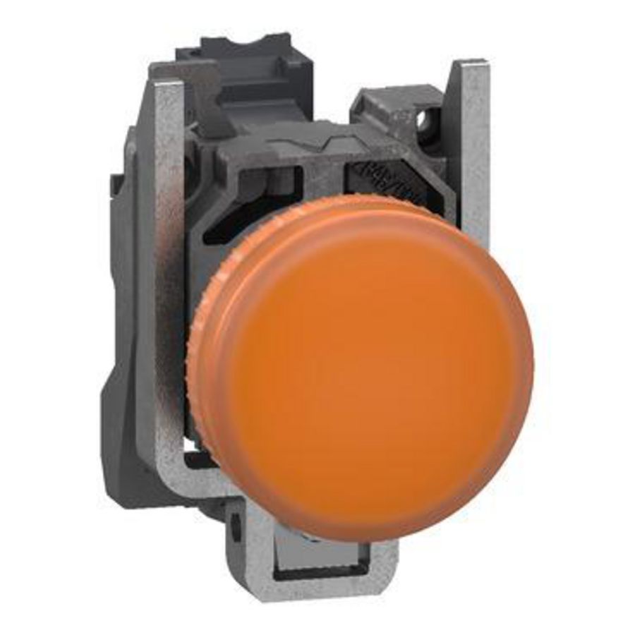Controlelampje Harmony XB4 metaal oranje 22mm universele LED