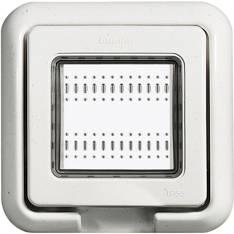 Deksel Idrobox IP55 2 modulen wit