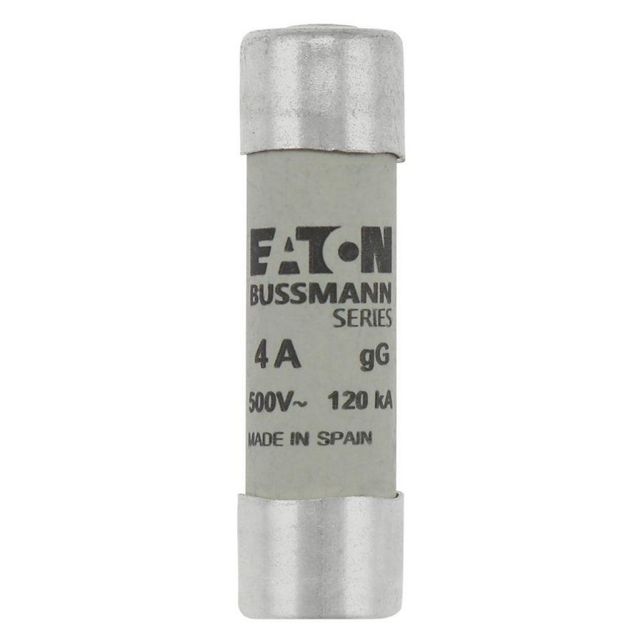 Zekering laagspanning 4A AC 500V 14x51 gL/gG met sla VVE=10