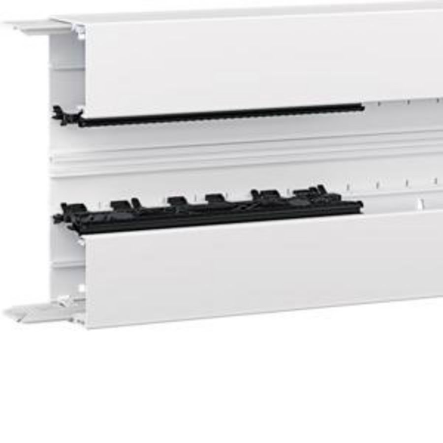 Bodemprofiel BRN65 65x210mm pvc 2m verkeerswit VVE=2