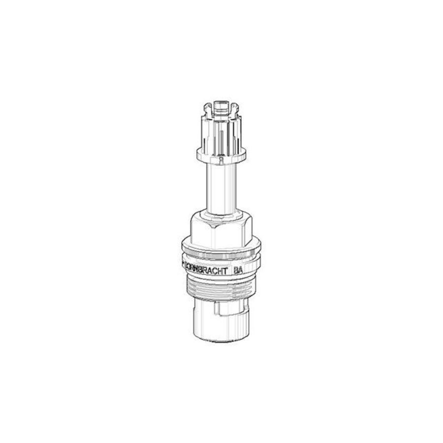 Bovendeel RESluit verlengd 15mm 1/2" 9090031650090