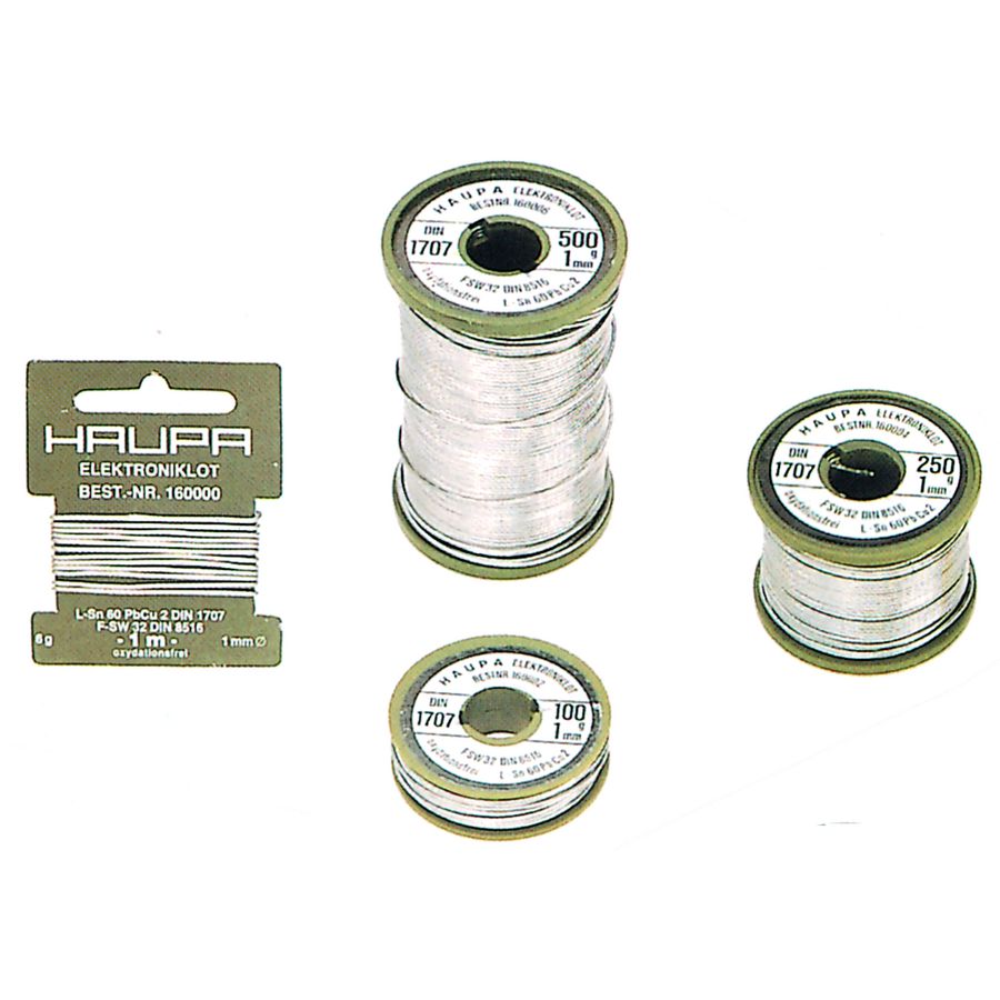 Soldeertin Sn 60% 1,5mm 1.000g 160018