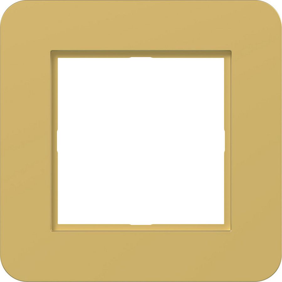 LED-afdekraam 1-voudig, C.8, gold, metalic