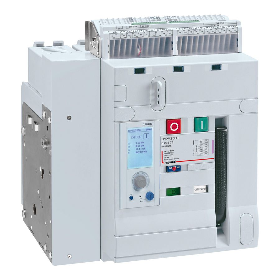 DMX³ 2500, 50kA, 4P, vast, 1250A
