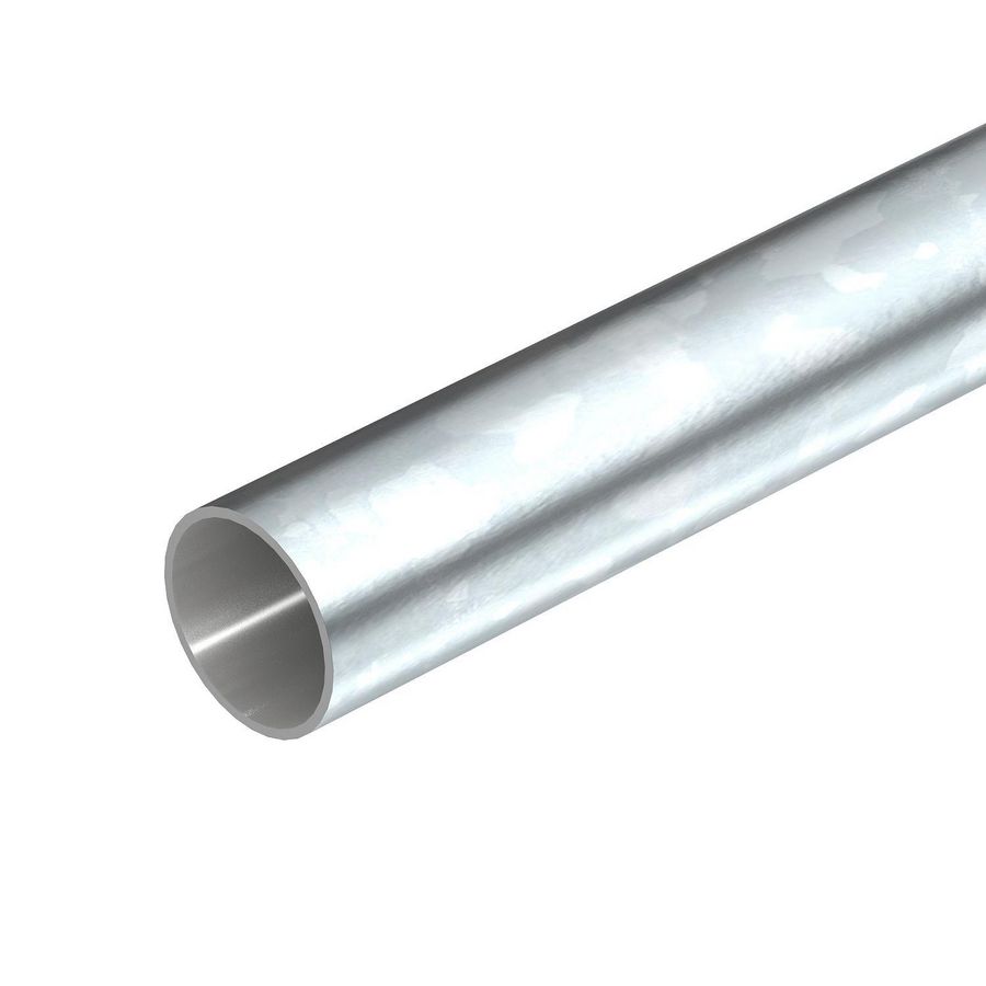Lengte a 3m. buis zonder schroefdraad Ø16mm staal verzinkt VVE=10