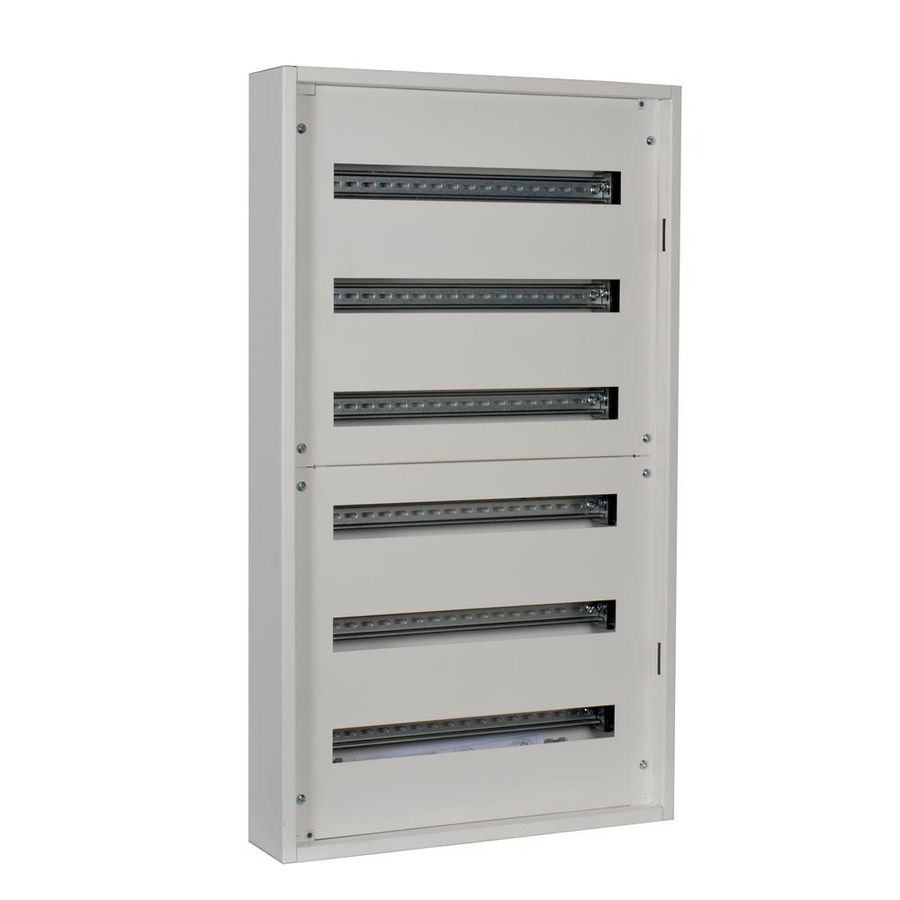 Groepenkast leeg opbouw 6x24 modulen XL3 S 160
