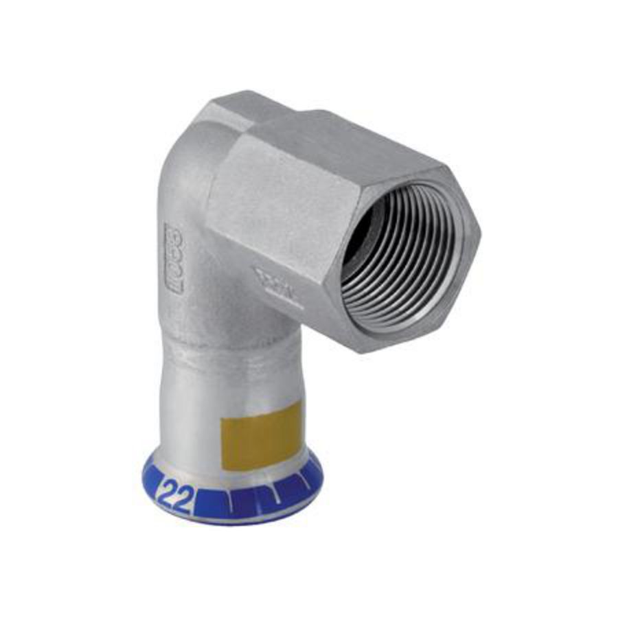 Schroefbus haaks MAPRESS RVS GAS 18x1/2"bn.