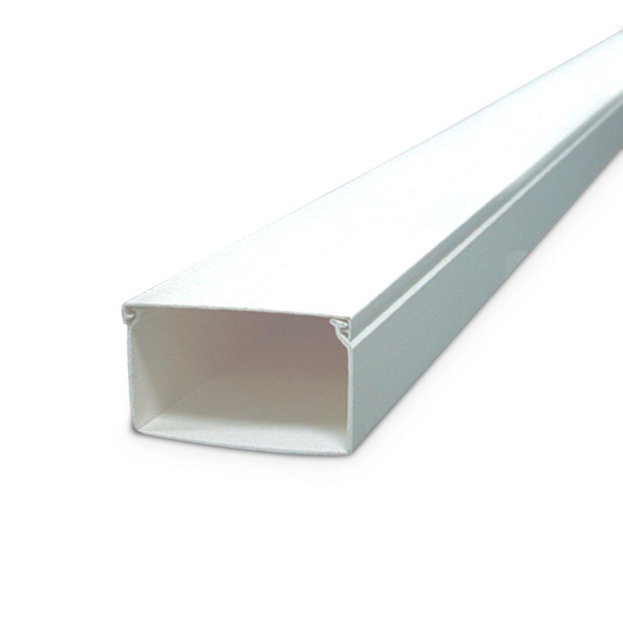 Doos a 2m. Leidingkoker 15x15mm wit