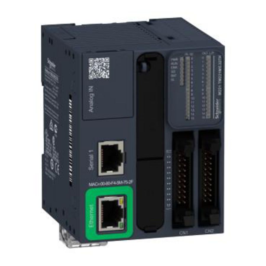 Transistor PNP Ethernet Modicon M221 PLC 32 I/O