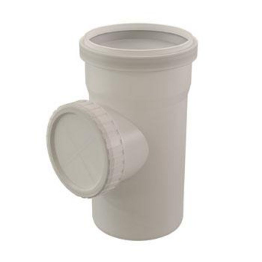 Inspectiebuis PP 125 Rolux half CLV transparant